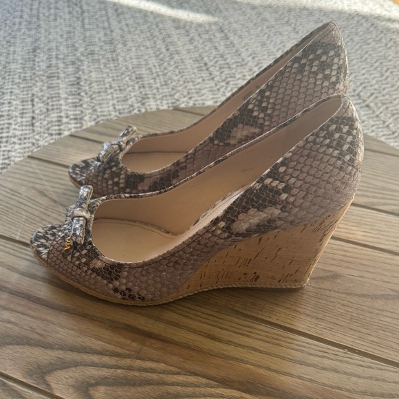 Prada Snakeskin Embossed Espadrilles, Size 39 - Picture 1 of 8